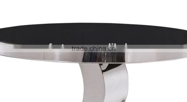 C04 Modern Round Mirror Sofa Side Coffee Table photo-3
