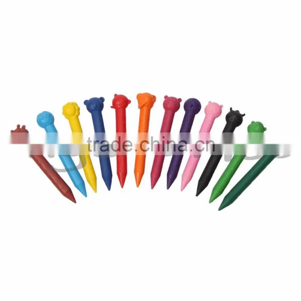 Cartoon Pattern 12 Animal Crayon Candle photo-2
