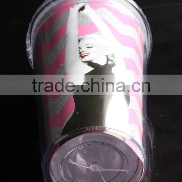 Innovative Corporate Gifts 16oz Glitter Acrylic Tumblers for Sale photo-2