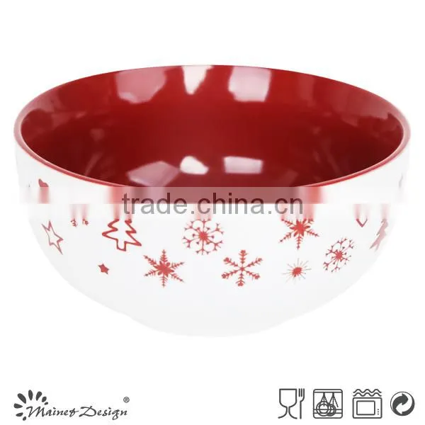 Ceramic Salad Bowls/ceramic Christmas Bowls photo-4