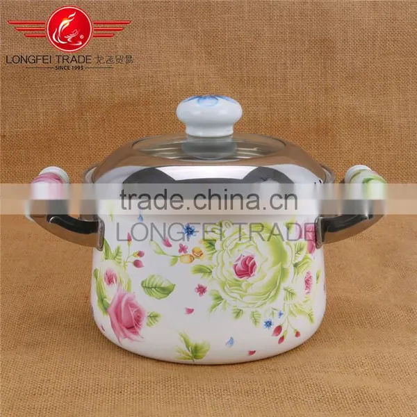 Good Price Enamel / Ceramic Cookware Pot Set/ Soup Pot Stock Pot photo-2