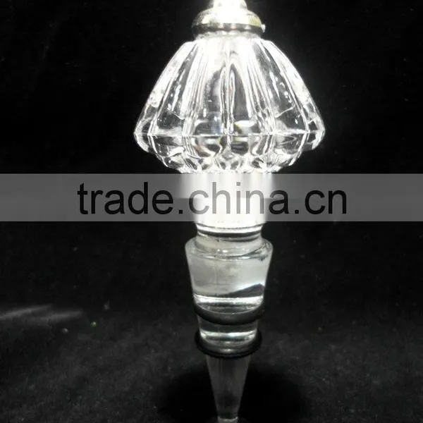 Clear Acrylic Wine Bottle Stopper With LED 7colors Lighting for Sale photo-2