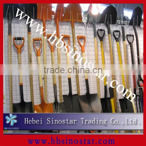 Wooden Handle Garden Tools Farming Shovel photo-2