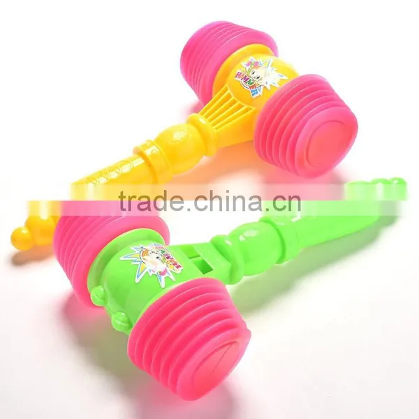 Dongguan ICTI Factory Kids Plastic Musical Electronic Toy Hammer, Make Sound Hammer Whistle Toys photo-3