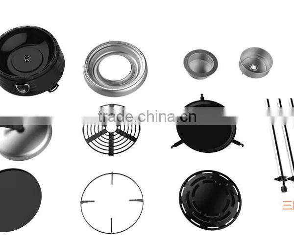 Outdoor Smokeless Stainless Steel Charcoal Bbq Grills Outdoor photo-5