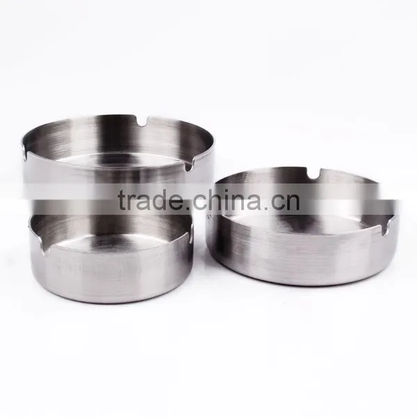 10cm Stainless Steel Cigarette Table Ashtray for Home photo-4