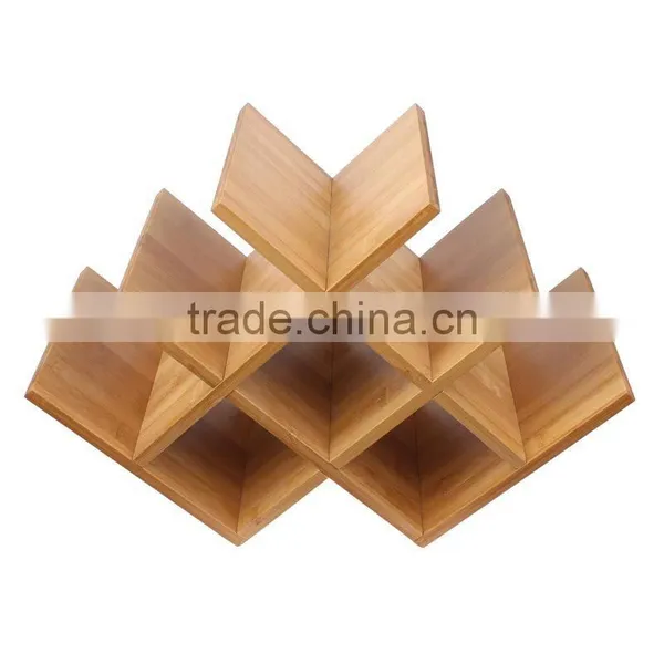 Wholesale Discounter Home Furniture Bamboo Wine Rack
