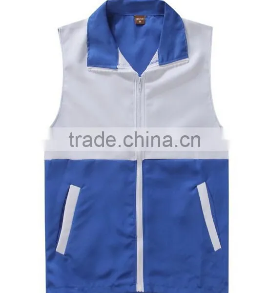 Red Ladies Working Uniform Vest Logo Custom Wholesales photo-6