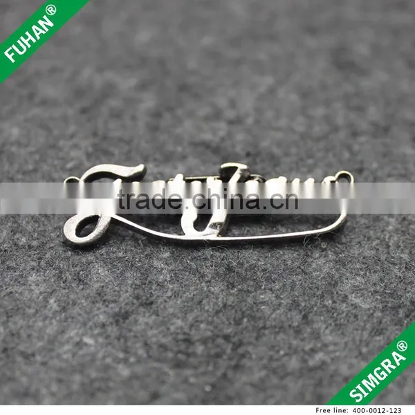 China Supplier Metal Label For Bags, Brand Logo Custom Metal Label photo-2