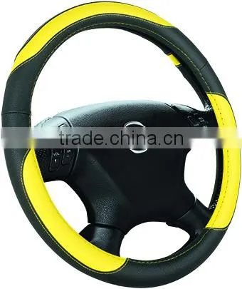 Popular Comfortable PU Car Steering Wheel Cover With Different Color photo-4