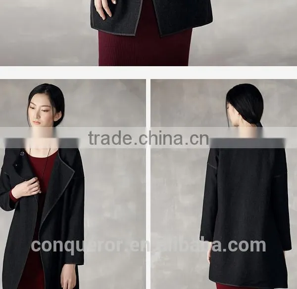 Fashion Winter Coat Bespoke Wool Women Overcoat OVCW017 photo-3