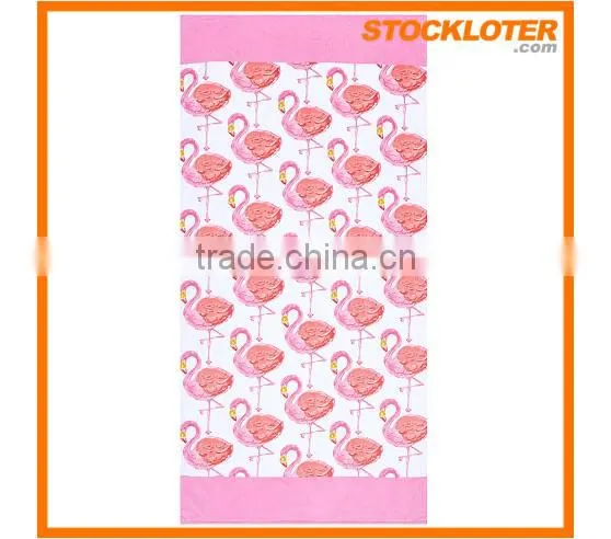 Cartoon Cat Character Embroidery Beach Towel 150913 photo-4
