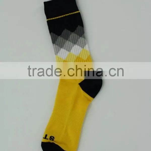 Wholesale Custom OEM Sport Men Crew Socks Elite Basketball Socks photo-6