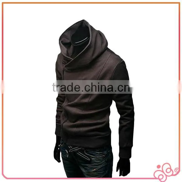 Fleece Long Sleeve 100%polyester Plain Fashion Winter Men Colthes photo-3