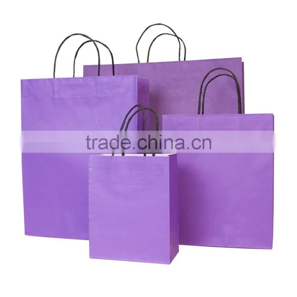 Kraft Paper Bags With Paper Handles photo-3