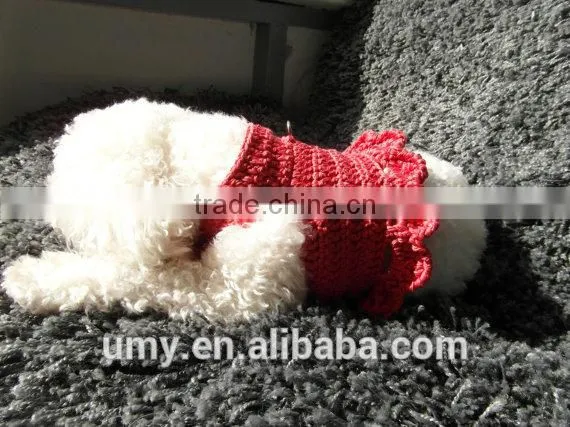 Dog Harness Dress Clothing For Small Dogs Cotton Crochet Harness Pet Product photo-3