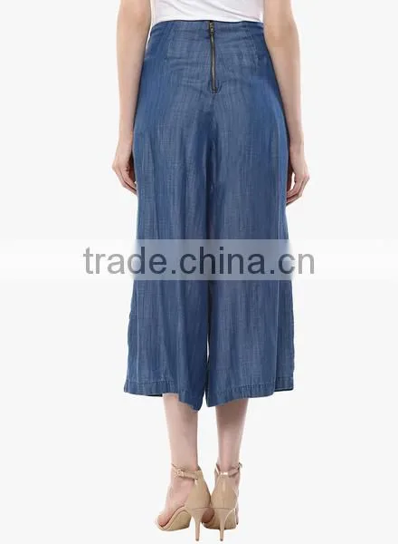 2016 Fashion Women Pants, Cotton Pants, New Stylish Palazzo Pants With OEM Service photo-3