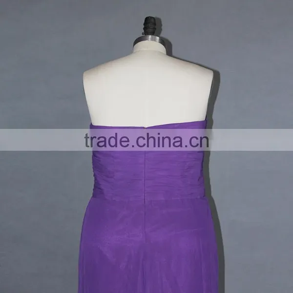 Wholesale Birthday Party Dress Evening Party Dress /Purple Evening Dress photo-4