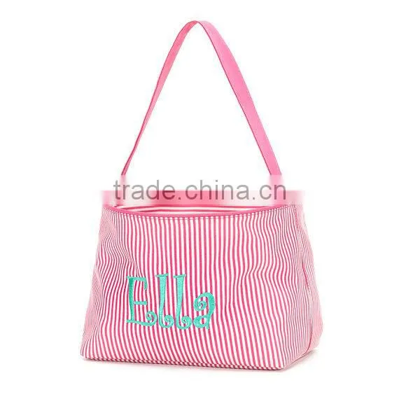 Wholesale Personalized Strip Monogrammed Easter Buckets photo-2