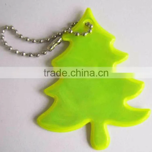 Cheap Custom Heart Shape Reflective Hanger Keychain Souvenir photo-4