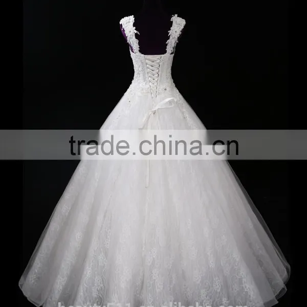 Harness Sexy Mermaid Lace Mermaid Color Wedding Dress Bridal for Bride V-neck Bridal Dress Custom Made Wedding Dress 2017 photo-5