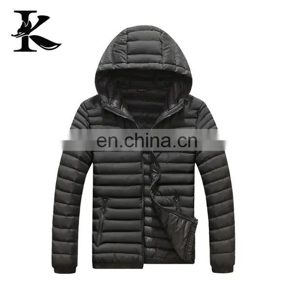 High Quality Man Nylon Padded Winter Jackets Coat photo-4