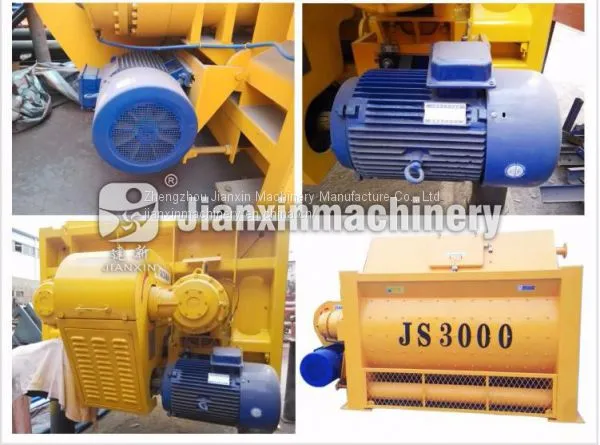 JS3000 Electric Concrete Mixer for Project photo-4