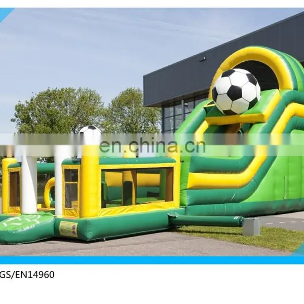 Inflatable Football Slide/inflatable Bouncer Slide/giant Inflatable Slide/slide