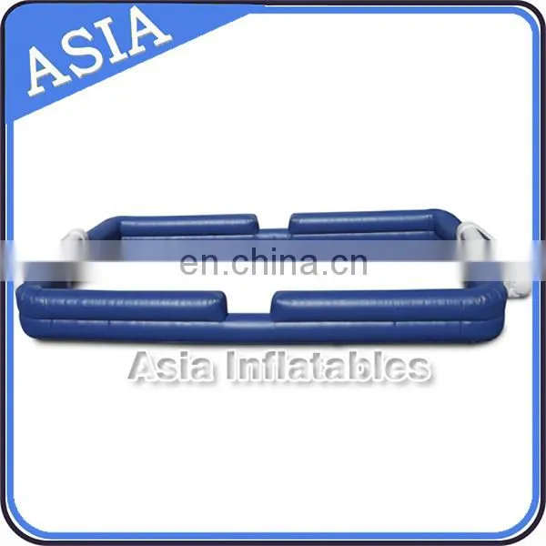 New Design Double Wall Blue Inflatable Soccer Pich / Football Arean for Club Events photo-3