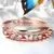Wholesale Handmade Rose Gold Charm Bracelet Designs for Women photo-2