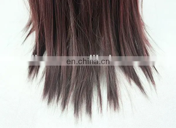 Wholesale Hot Sale Full Machine Made Wig With Bangs photo-3