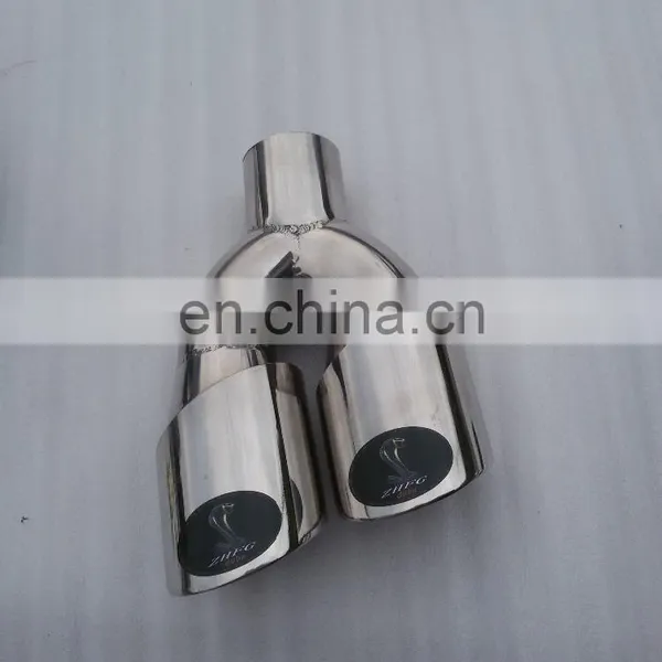 Angle Cut Chrome Exhaust Tip photo-3