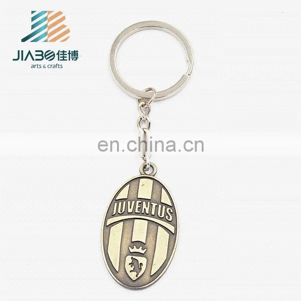 Cheap Metal Fans Souvenir Keychain Europe and the United Football Club LOGO Keychain Basketball Souvenir Gifts photo-3
