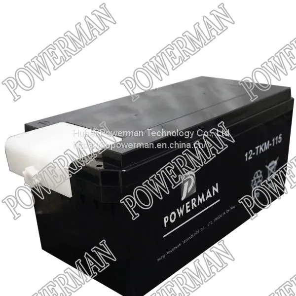 24V 115AH 12-TKM-115 BLACK CHINESE MILITARY TANK LEAD ACID SEALED MAINTAINESS FREE STARTER STARTING BATTERY photo-3