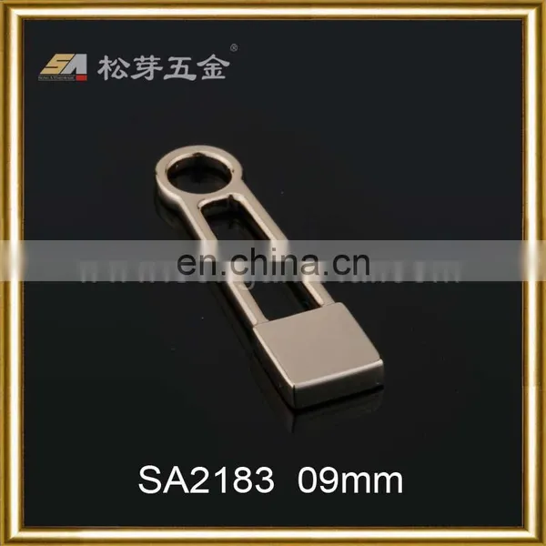 Clutch Bag Hardware" Hollow Out Zipper Puller With Logo photo-2