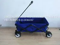 Metal Folding Beach Cart Folding Wagon Outdoor