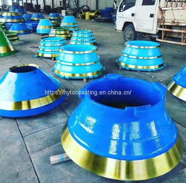 Mn22 Mantle Concave Suit Terex C-1540 Cone Crusher Spare Parts photo-4