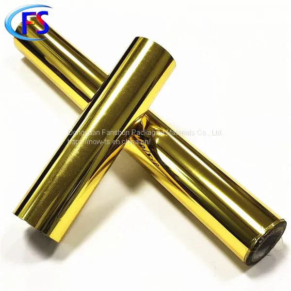 Sweat Resistance Detection / Gold / Plastic Foil Bronzing / Cosmetics / Eyebrow Pen Foil Stamping