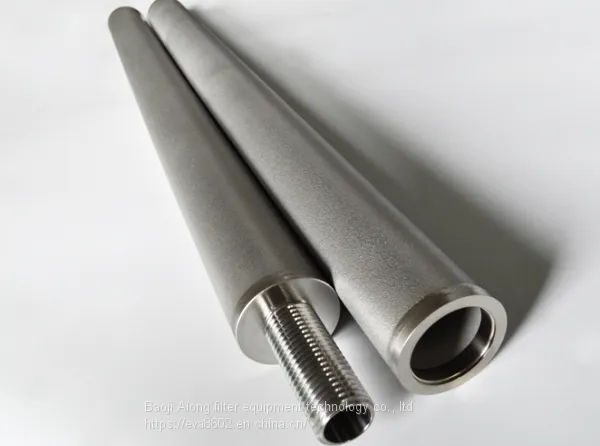 316L Stainless Steel Porous Metal Powder Sintered Filter Cartridge Gas Sparger of Beer photo-4