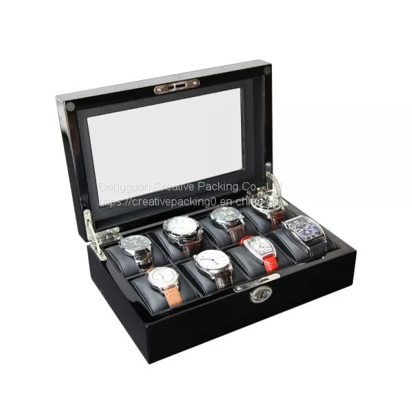 High Quality Customized Luxury Painting Wooden Display Watch Box For Packaging Box Watch Boxes For Sale