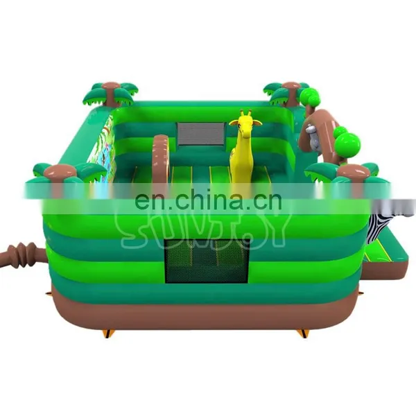 Kids Portable Forest Expedition Theme Inflatable Bounce House for Indoor and Outdoor photo-3