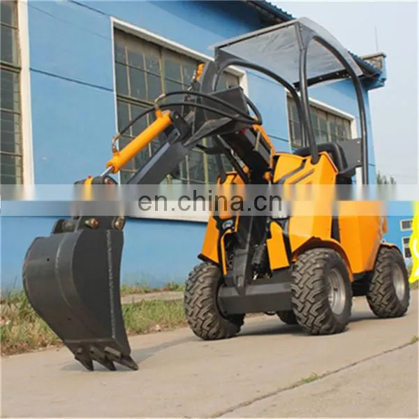 HYSOON Hy200 Mini Garden Tractor Loader With Hydraulic Hammer photo-4