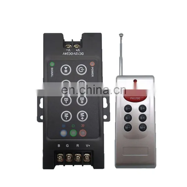 8 Key RF RGB Controller DC 12V 24V RF Wireless Dimmer LED Controller For Lighting String LED Strip photo-5