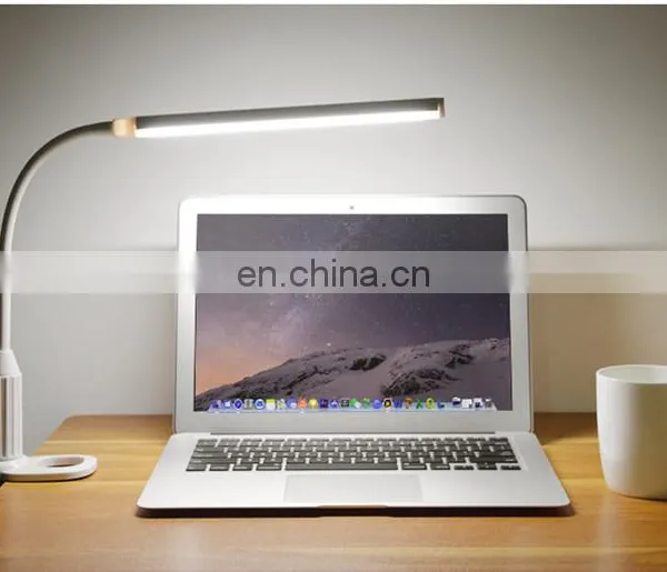 Eye Protection Desk Clip USB Rechargeable Bedside Modern LED Read Table Lamp photo-4