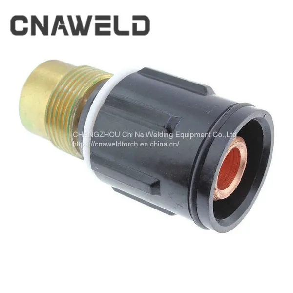 CNAWELD WP-27 TIG Welding Torch 49V24 Large Gas Lens Body photo-2