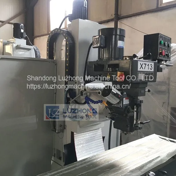 X713 Precision Manual Metal Milling Machine Bed Type Milling Machine photo-4