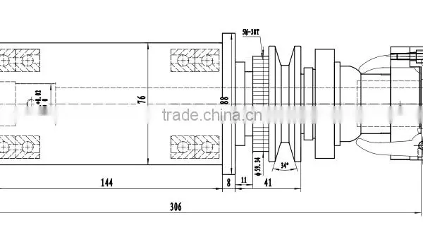 CK0620 Cnc Lathe Machine Spindle for Sale photo-2