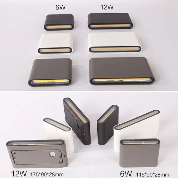 Waterproof IP65 6W 12W Led Wall Light Outdoor Lighting photo-4