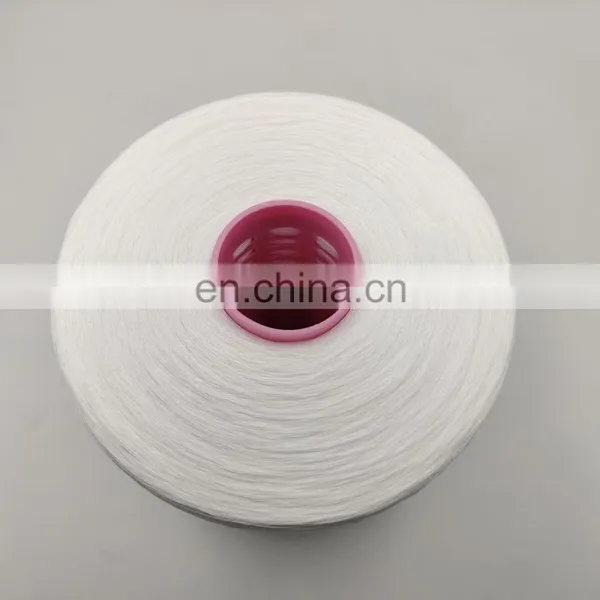 Wholesale Soft Poly Poly Core Spun Thread FDY Twisted Yarn For Dyeing And Sewing photo-5