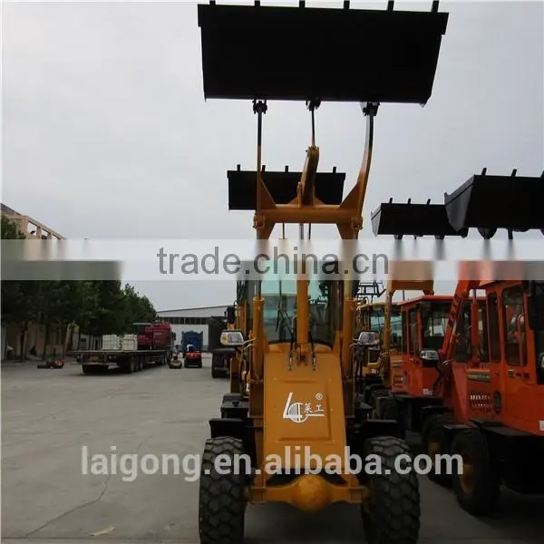 Full Hydraulic Mini Front End Loader, Wheel Loader, Cheap Loaders for Sale photo-3